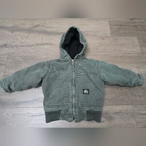 Polar King Kids Insulated Coat Green Size 2T Unisex Outdoor Farm Barn Chore